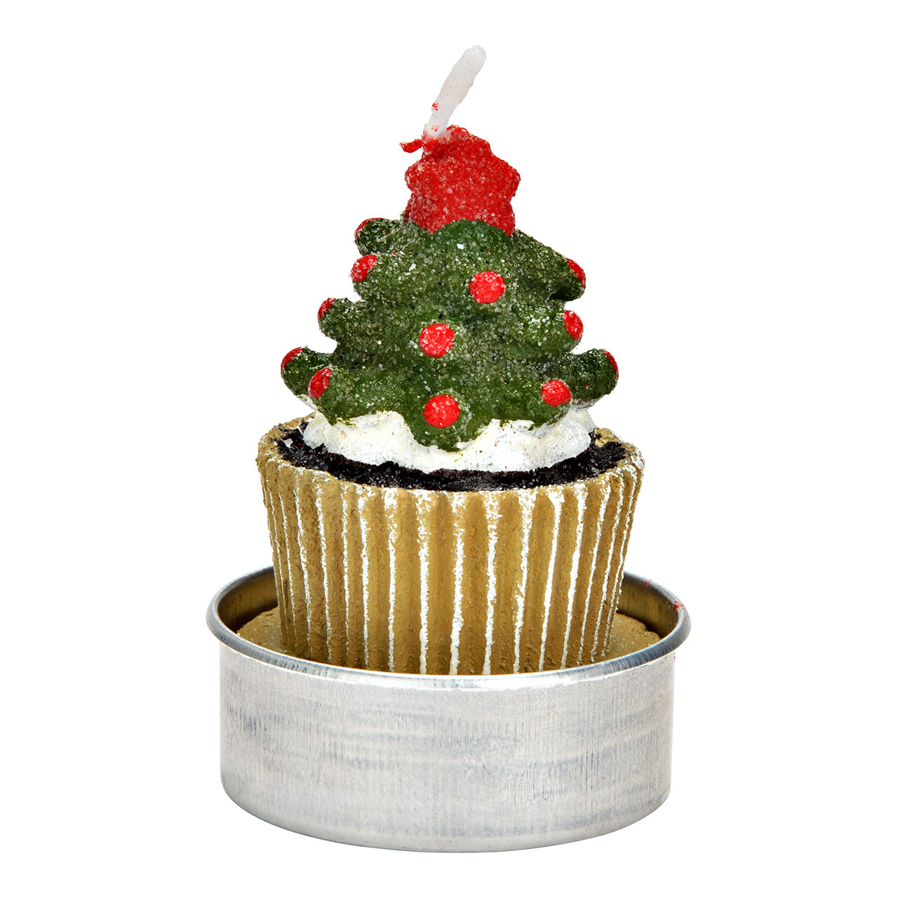 キャンドル "クリスマスツリーマフィン"【 Tealight "Christmas tree muffin"】