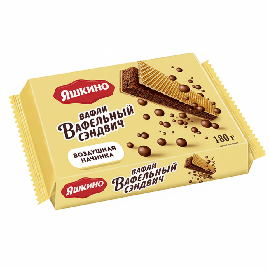ウエハース・サンドイッチ(エアインチョコ) 180g