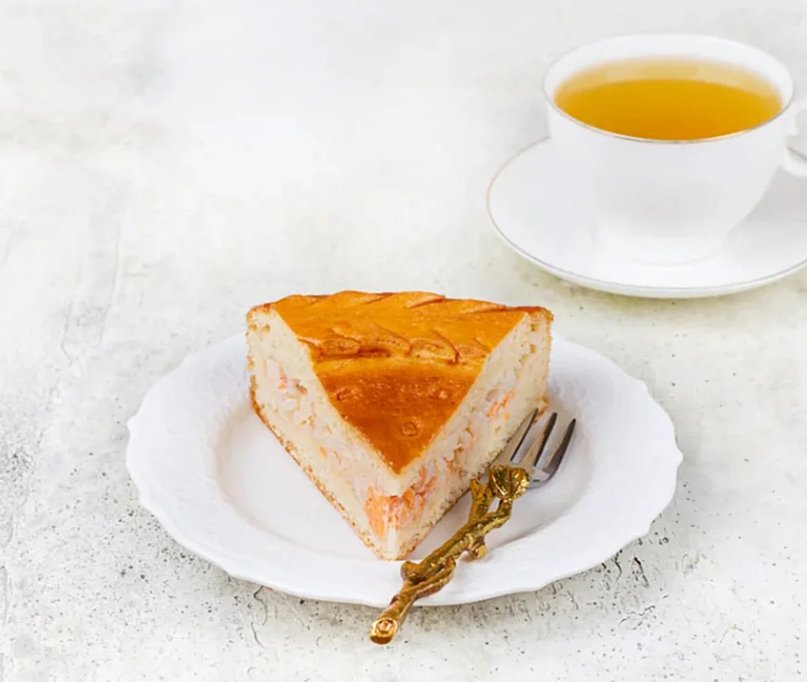 ロシア風トラウト(ニジマス)パイ(ピローグ)500g/Пирог с форелью