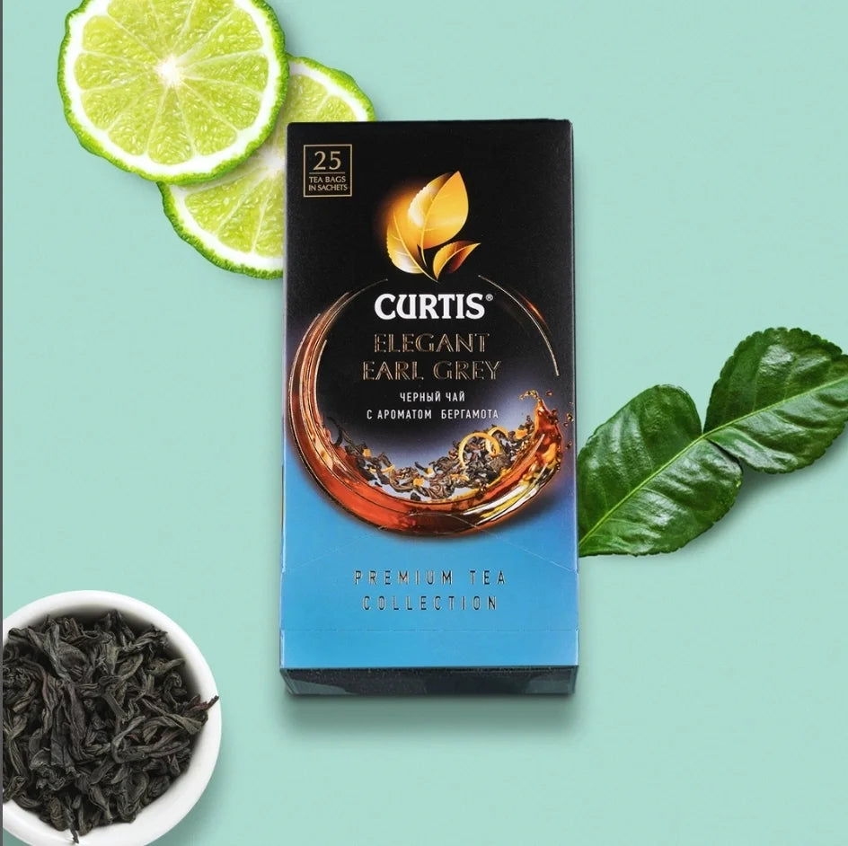 CURTIS カーティス「エレガントアールグレイ」 紅茶 42.5g/25枚