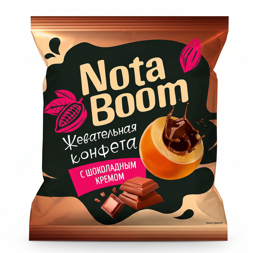 「ノタ・ブーム」チョコレートクリーム入りソフトキャンディ 500g