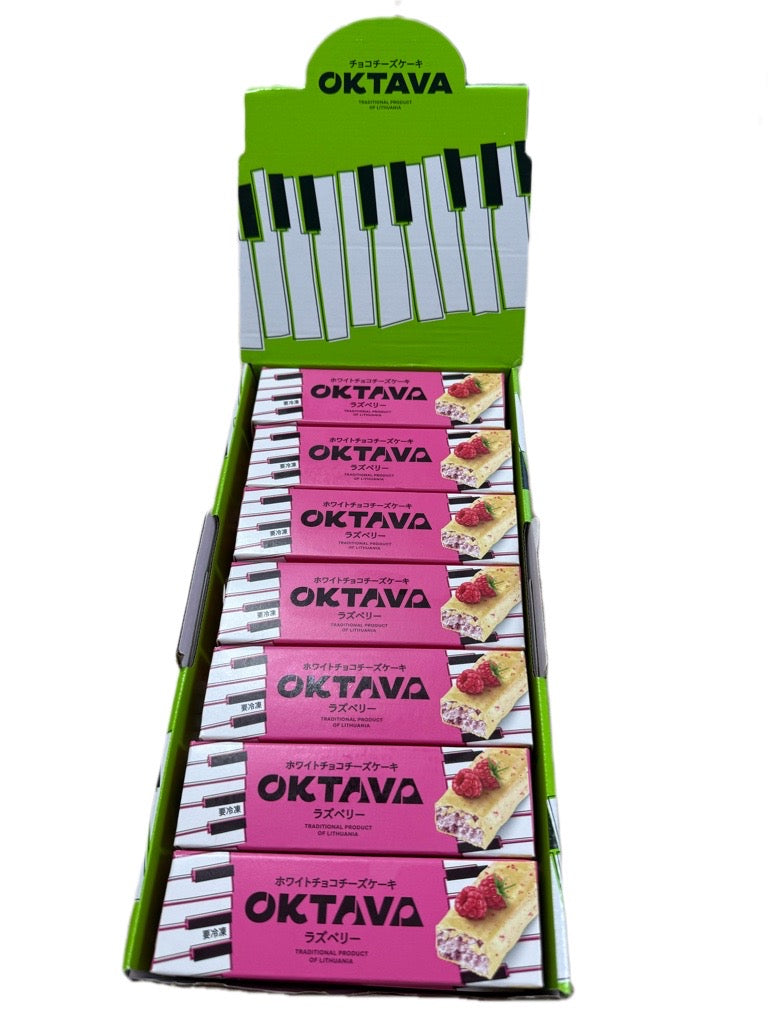 オクターブ・ホワイトチョコチーズケーキ ラズべリー