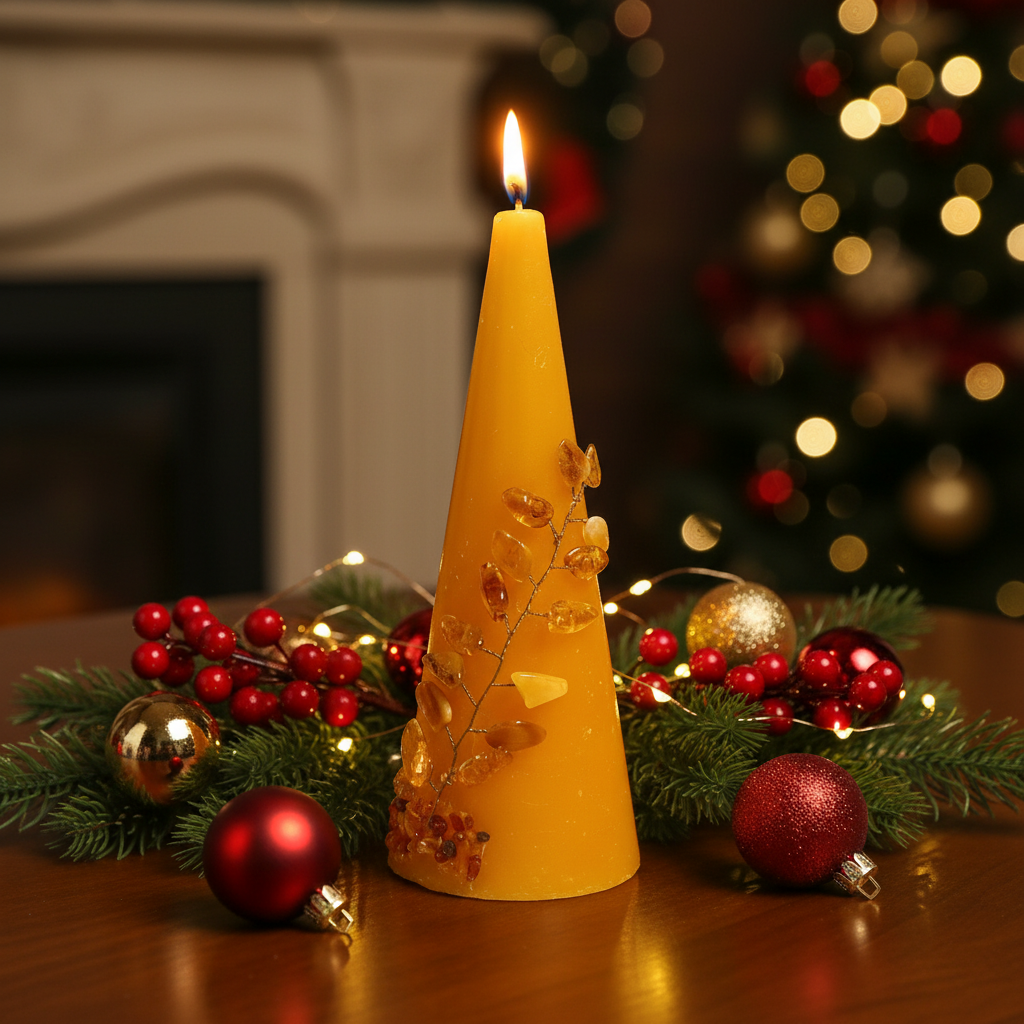 琥珀キャンドル