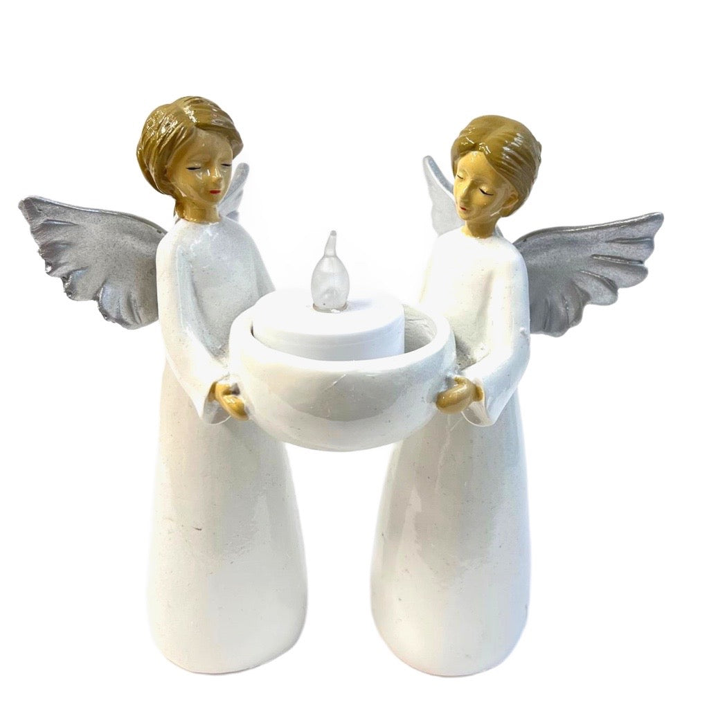 HARVESTTIME セラミックロウソク入れ(エンジェル)