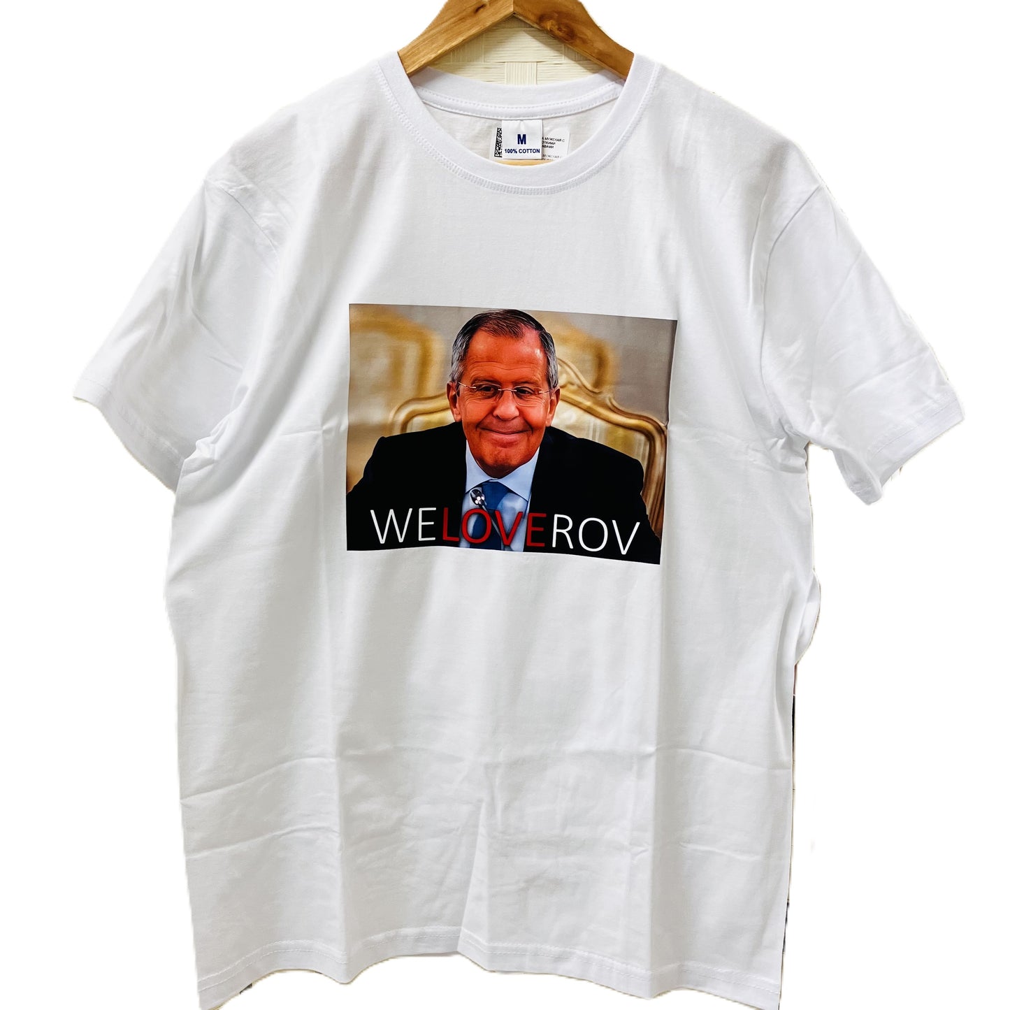 【現物限り】ラブロフTシャツ ホワイトB(メンズM)