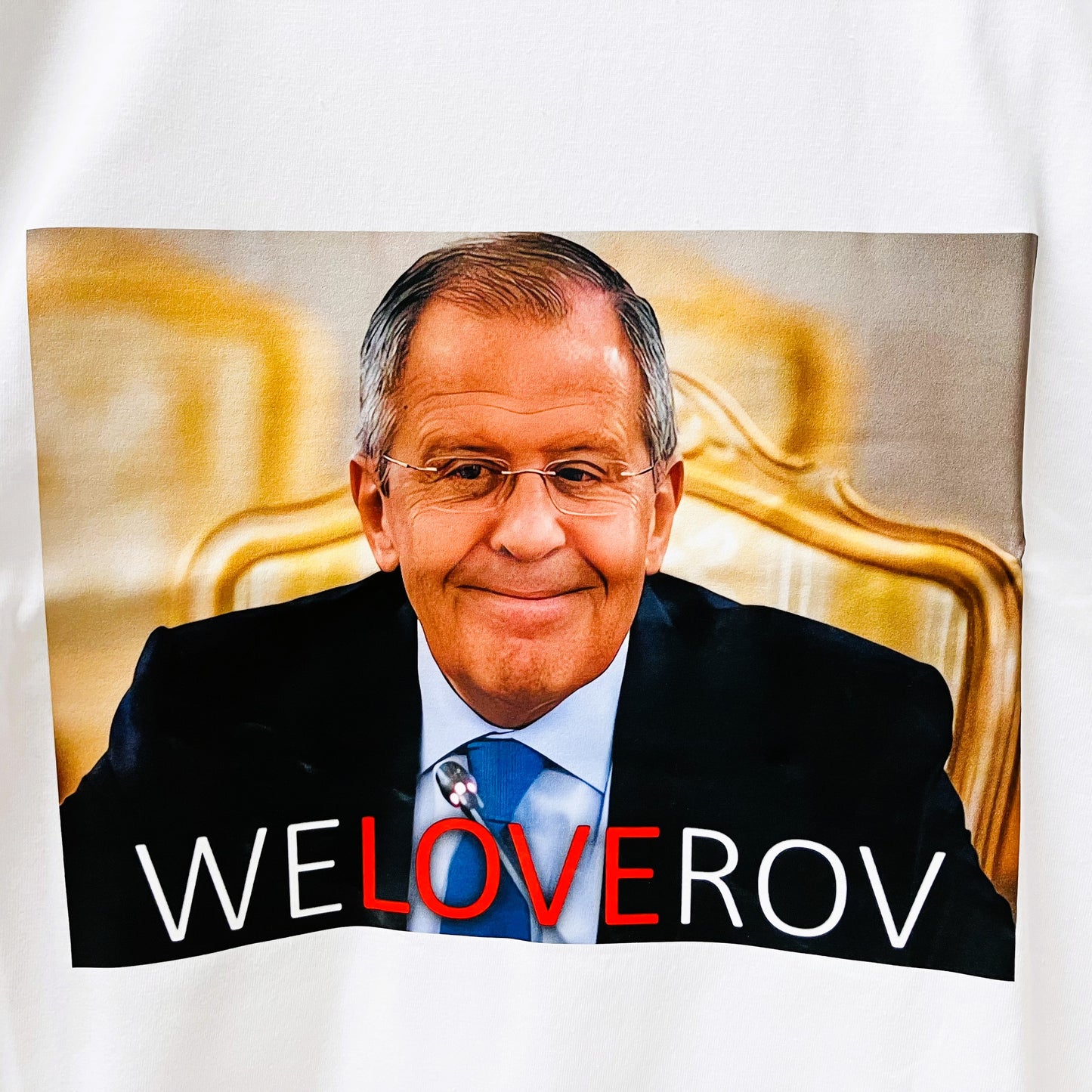 【現物限り】ラブロフTシャツ ホワイトB(メンズM)