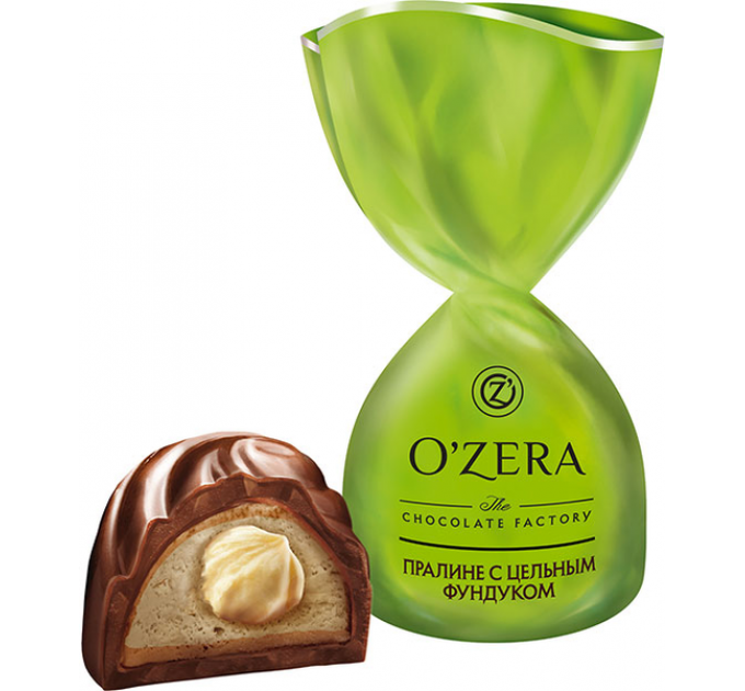 O`ZERA ヘーゼルナッツプラリネチョコレート