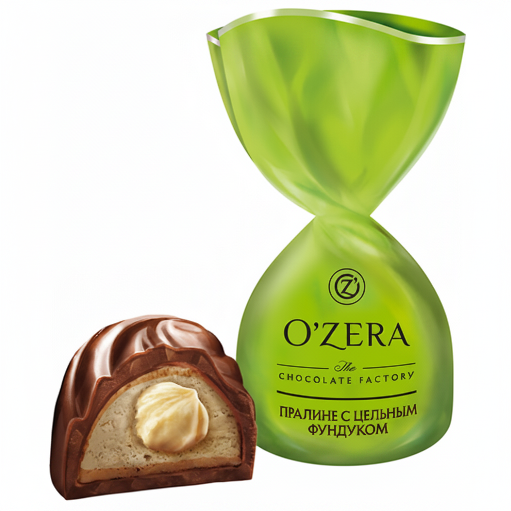 O`ZERA ヘーゼルナッツプラリネチョコレート 500g