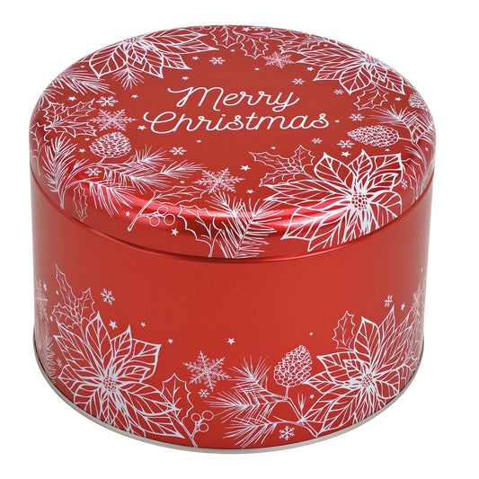 クリスマス丸缶　500g