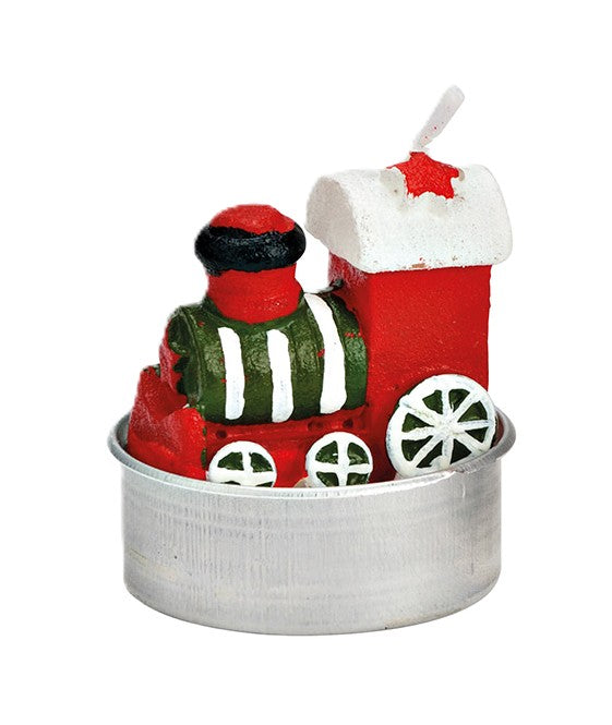 キャンドル "クリスマス 列車"【Tealight "Christmas train"】