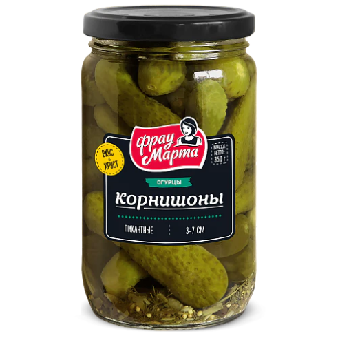 ◎FRAU MARTA コルニッションピクルス　350g