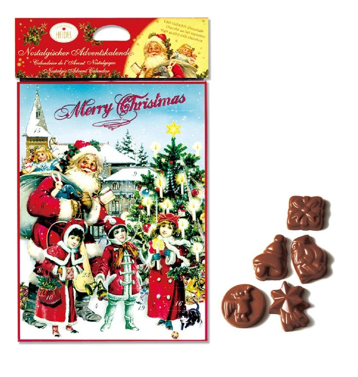 Sale!!!大特価！特別なセール!!!ＸＭ　ノスタルジック アドベントカレンダーチョコ　3個セット