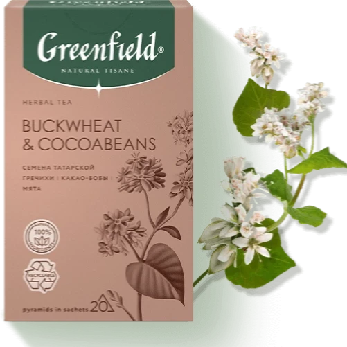 GREENFIELD　そばの実＆カカオビーンズハーブティー