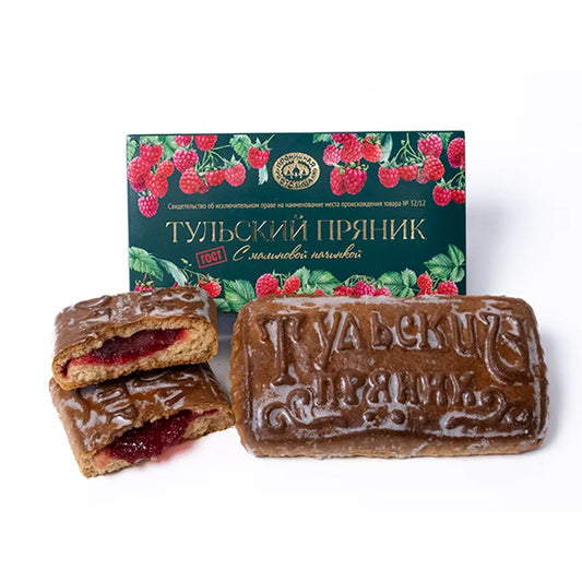 【40％OFF】TULA PRYANIK ラズベリーペースト入りプリャーニキ