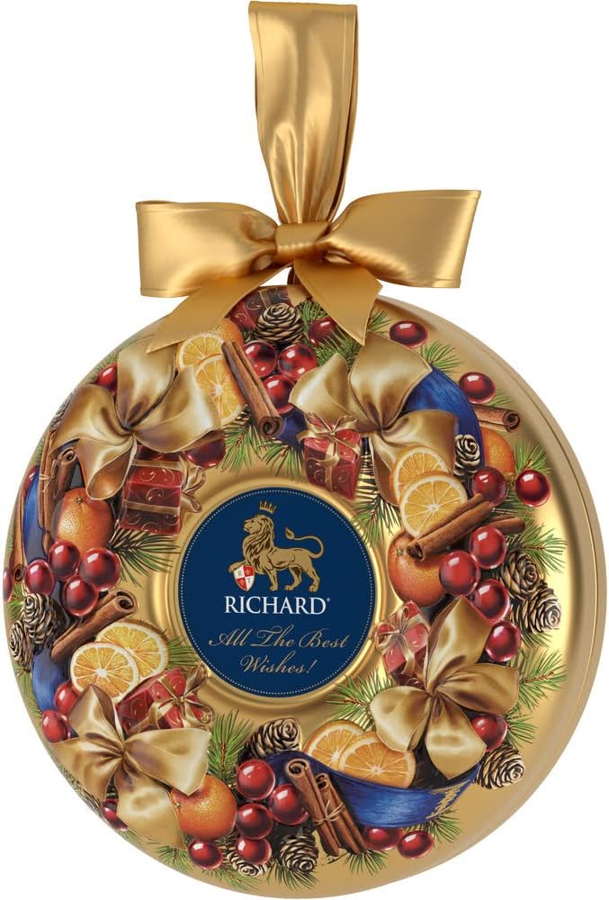 クリスマスリース缶　200g