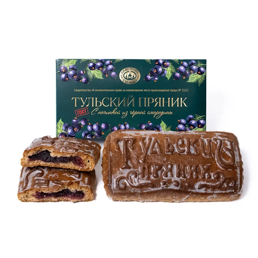 【40％OFF】TULA PRYANIK ブラックカラントペースト入りプリャーニキ