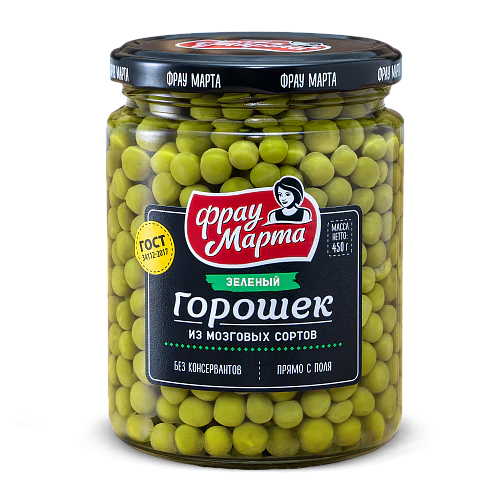 ◎グリーンピース 450g（瓶)