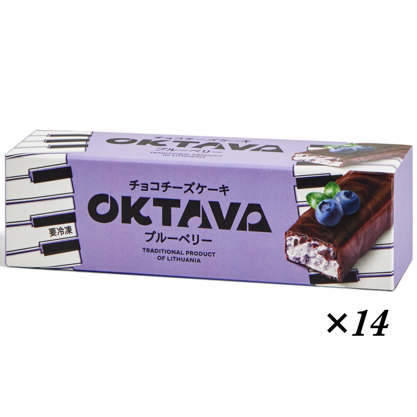 オクターブ・チョコチーズケーキ ブルーベリー　14個入り