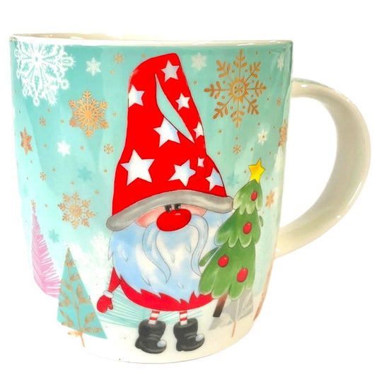 ノーム柄マグカップ（赤帽子）