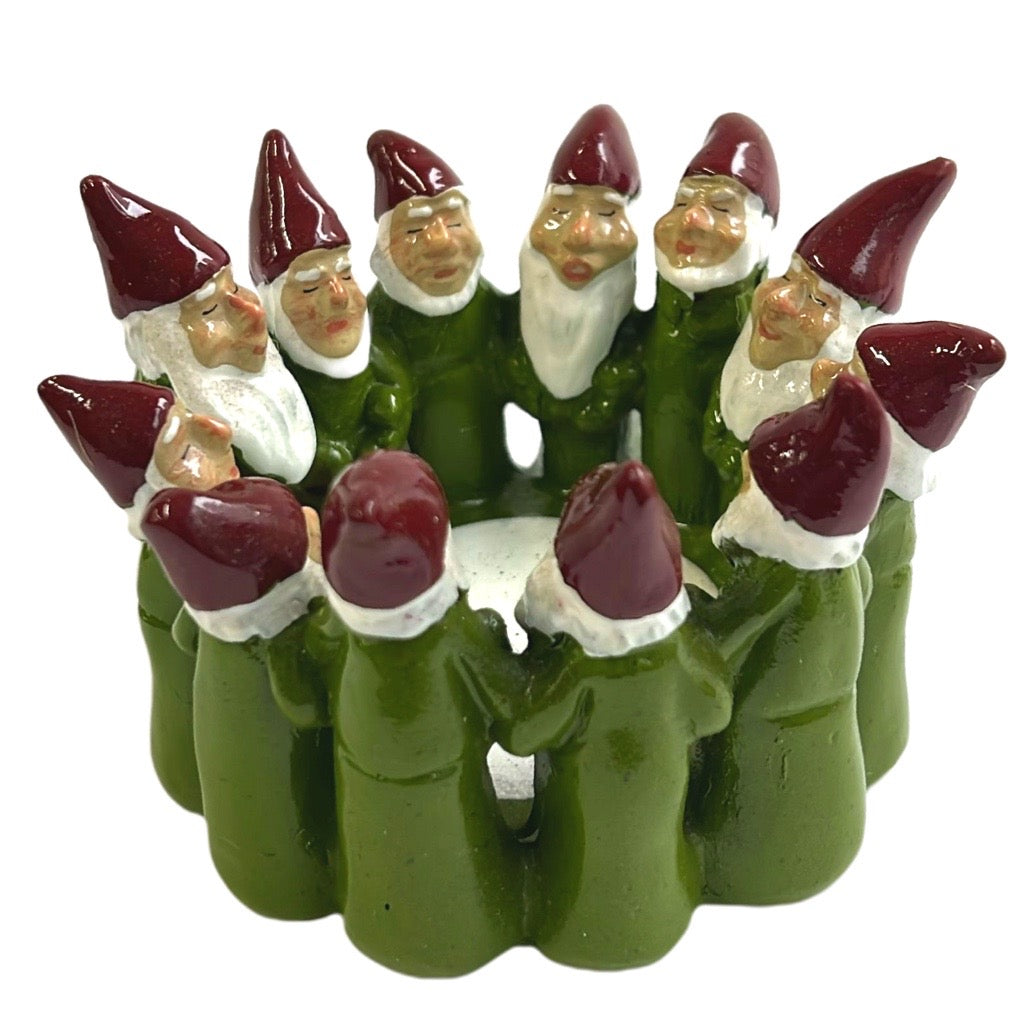 HARVESTTIME セラミックロウソク入れ（緑サンタ）