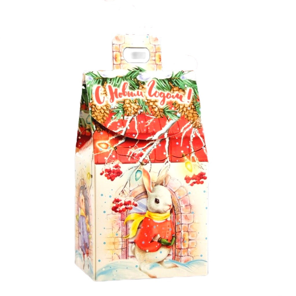 ◎ミニハウス　ハリネズミとウサギ　100g