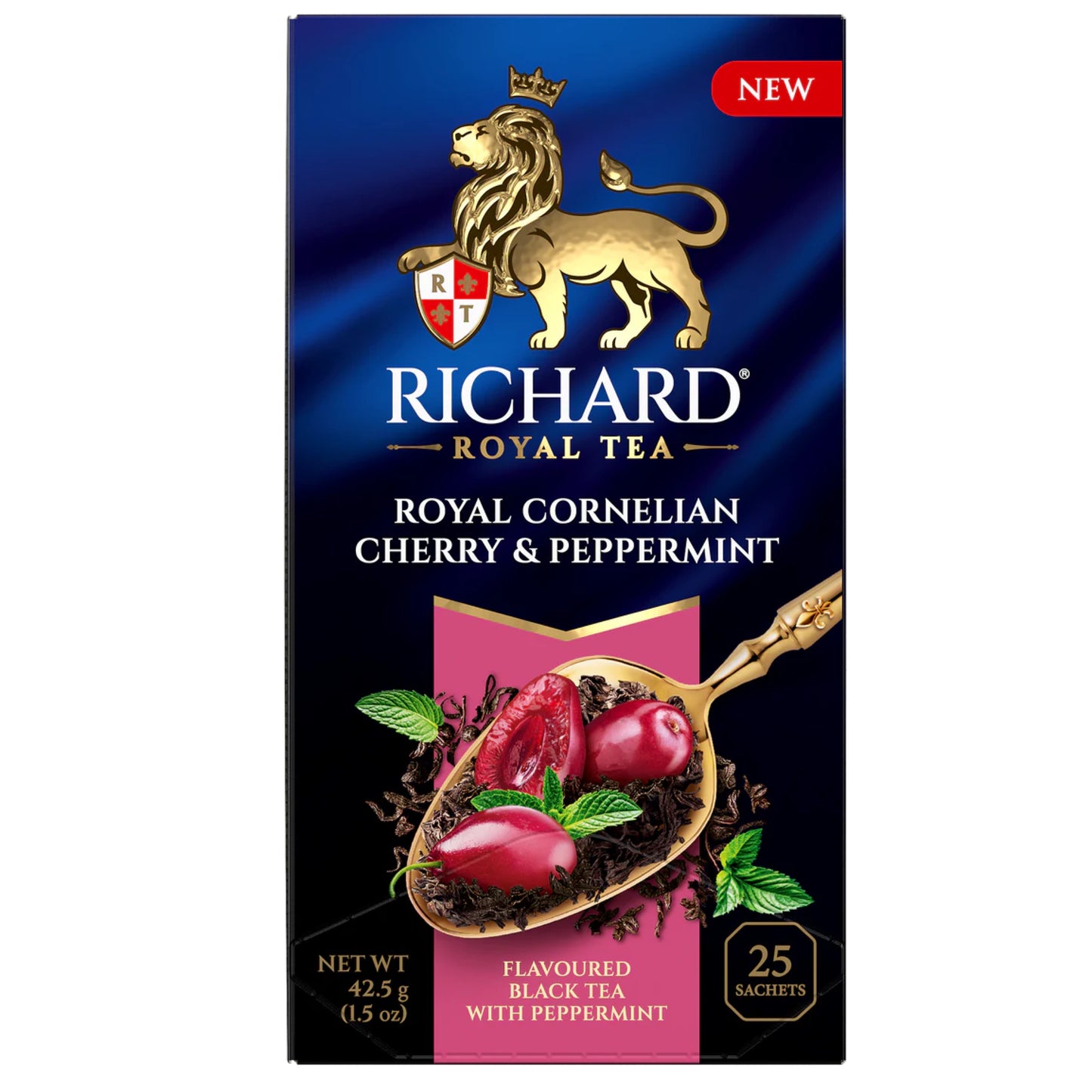 RICHARD 「ロイヤル・コーネリアンチェリー＆ペパーミント」紅茶/Royal Cornelian Cherry & Peppermint Flavored Black Tea