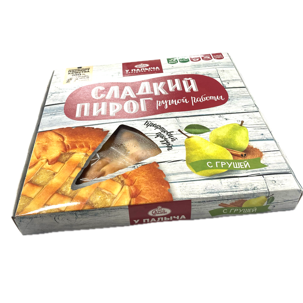 ロシアの洋梨パイ（ピローグ)　500g ／Пирог с грушей постный