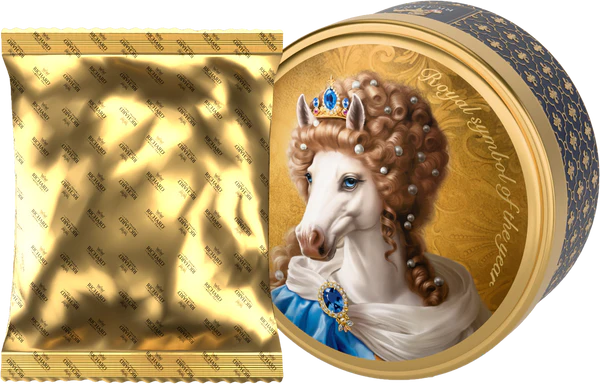 ◎「シンボル・オブ・ザ・イヤー」（クリスマス・ホース）缶入りセイロン紅茶