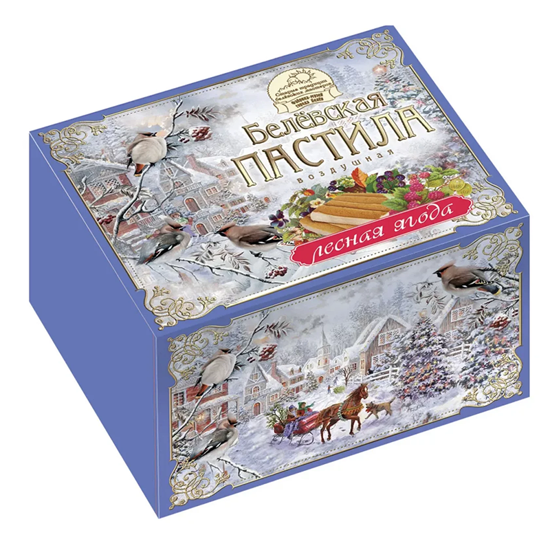 リンゴスイーツ「ベリョフスカヤ・パスティラ」（ワイルドベリー）200g（クリスマス）