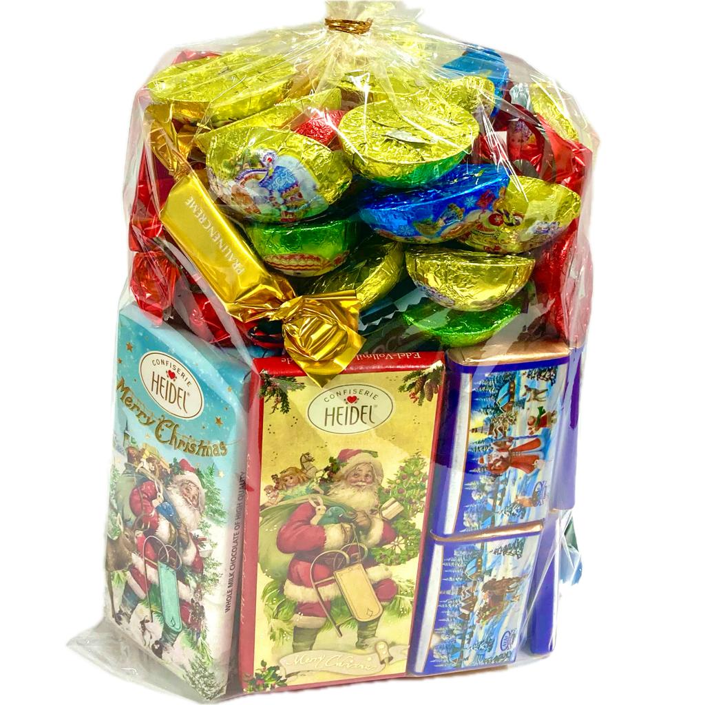 【8０％OFF】クリスマス商品在庫一掃セール。プレミアムチョコレート詰め合わせ　１kg