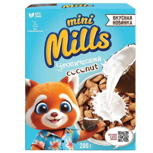 サクサク トロピカルココナッツキューブパフ（朝食シリアル）
