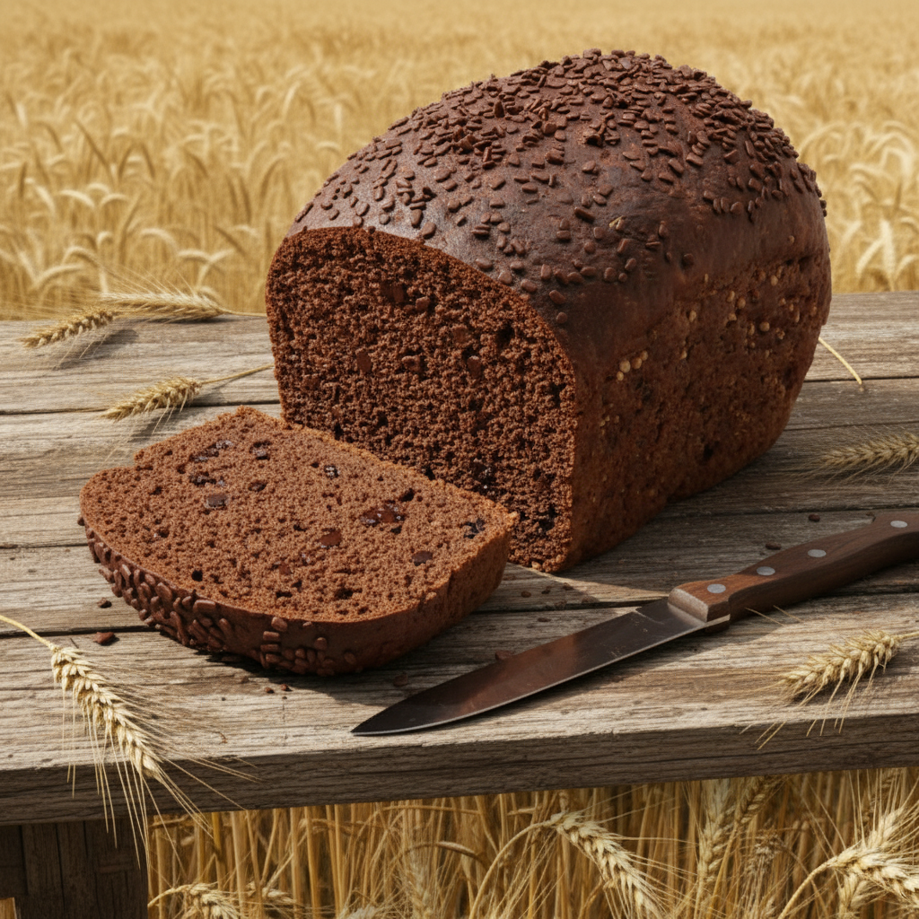 Бородинский черный хлеб