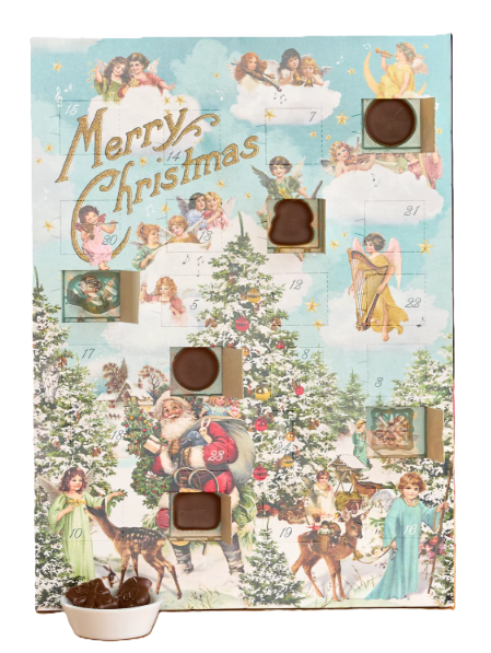 エンジェル　ノスタルジア　アドベントカレンダー【Heidel Chocolate Angel Christmas Advent Calendar】