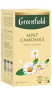 GREENFIELD　カモミール＆ミントハーブティー