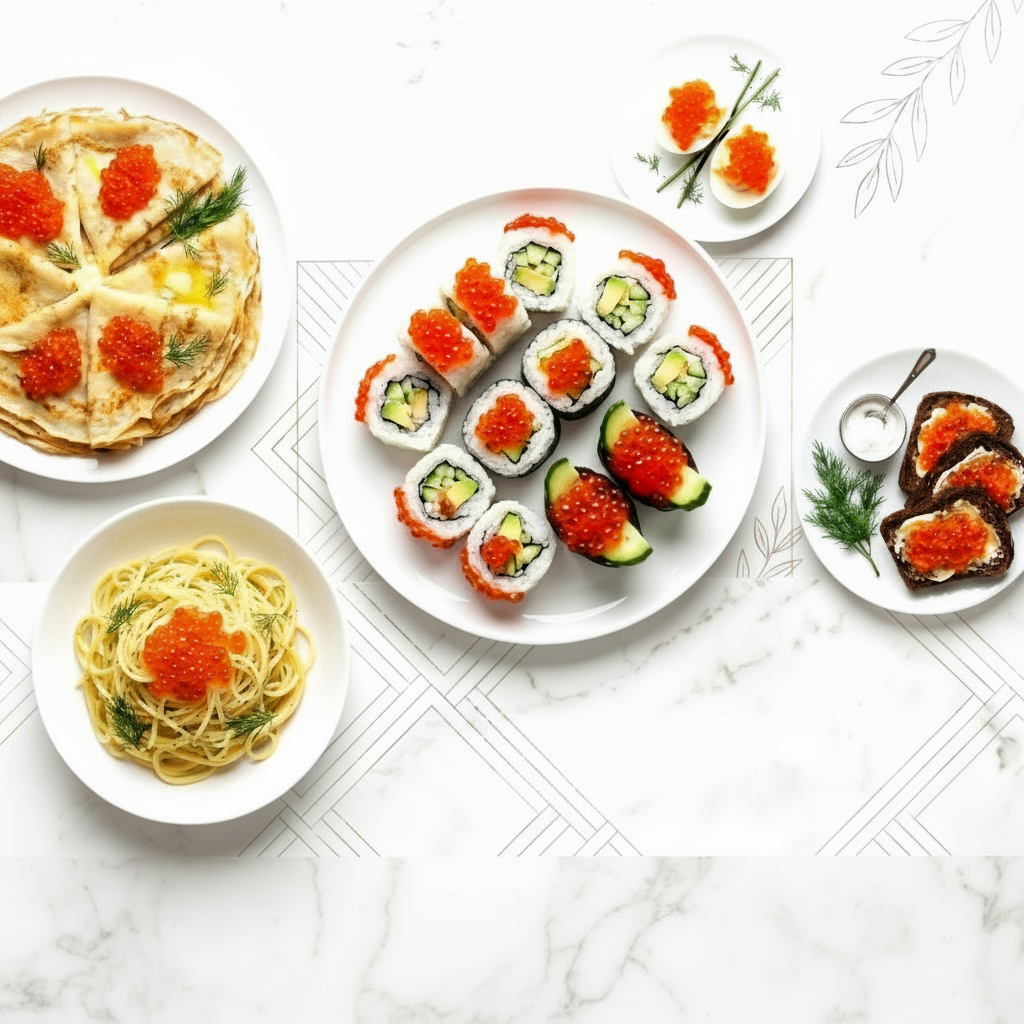 ロシア産　ますいくら／Русская красная икра горбуши  500g