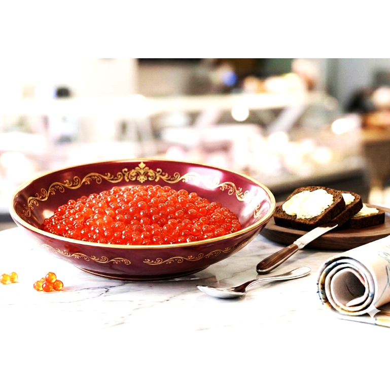 ロシア産　ますいくら／Русская красная икра горбуши  500g