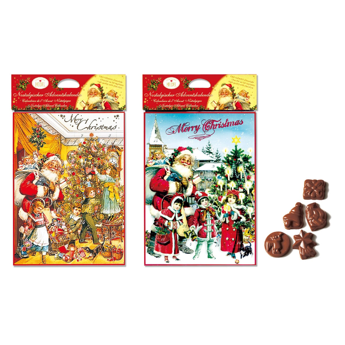 ＸＭ　ノスタルジック アドベントカレンダーチョコ