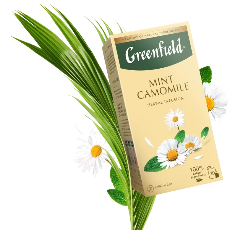 GREENFIELD　カモミール＆ミントハーブティー
