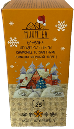 Mountea　ミックスハーブティーバック25ｐ（クリスマス）