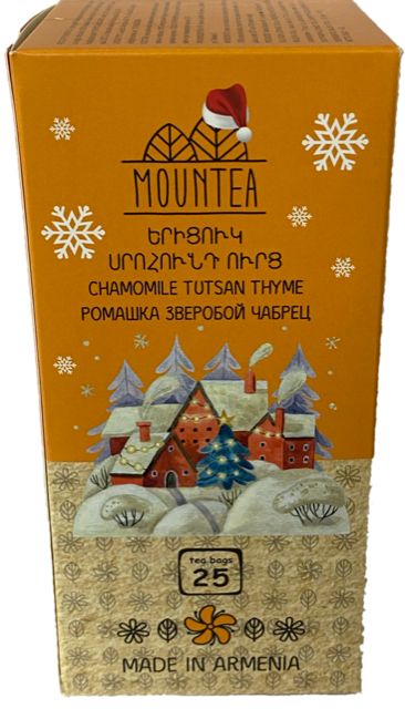 Mountea　ミックスハーブティーバック25ｐ（クリスマス）